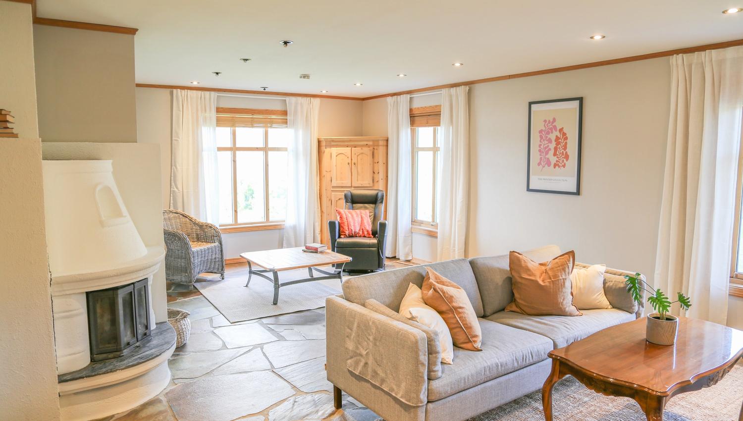 Warm and cosy living room