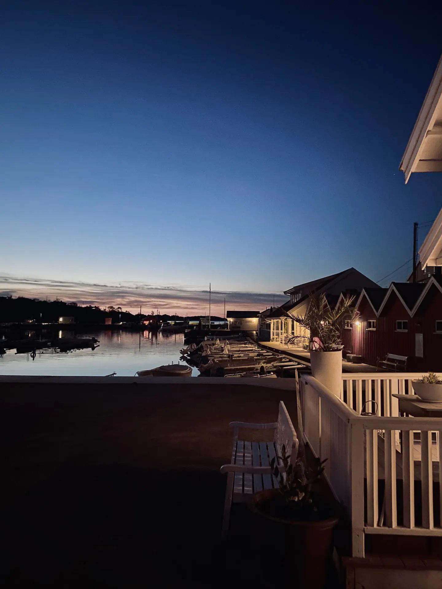 View from the patio