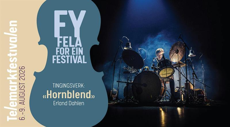 plakat til "Telemarkfestivalen 2026"