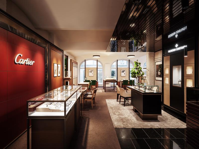 cartier in the store