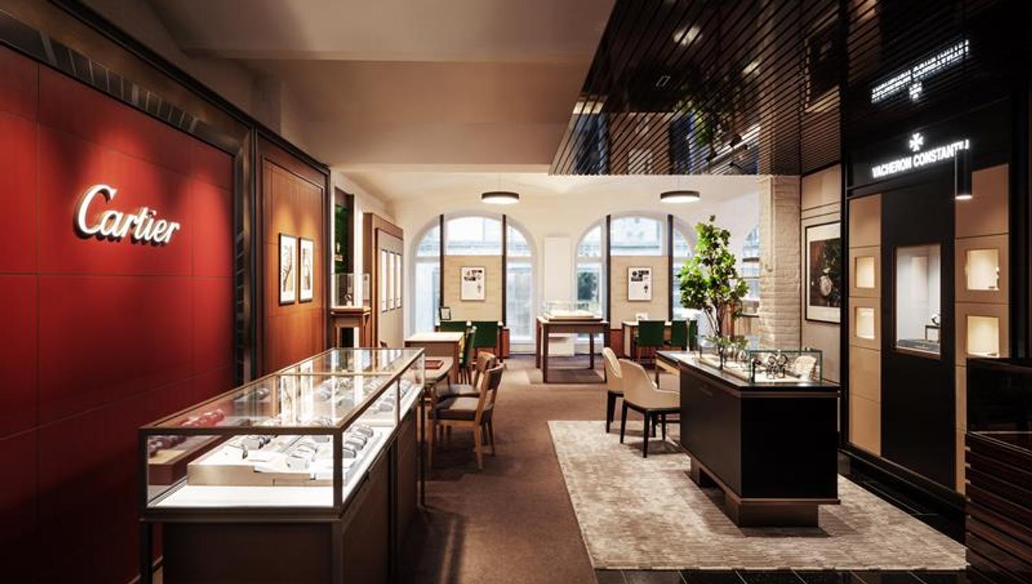 cartier in the store
