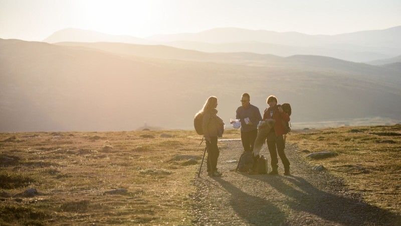 Hiking at Hjerkinn  Dovre