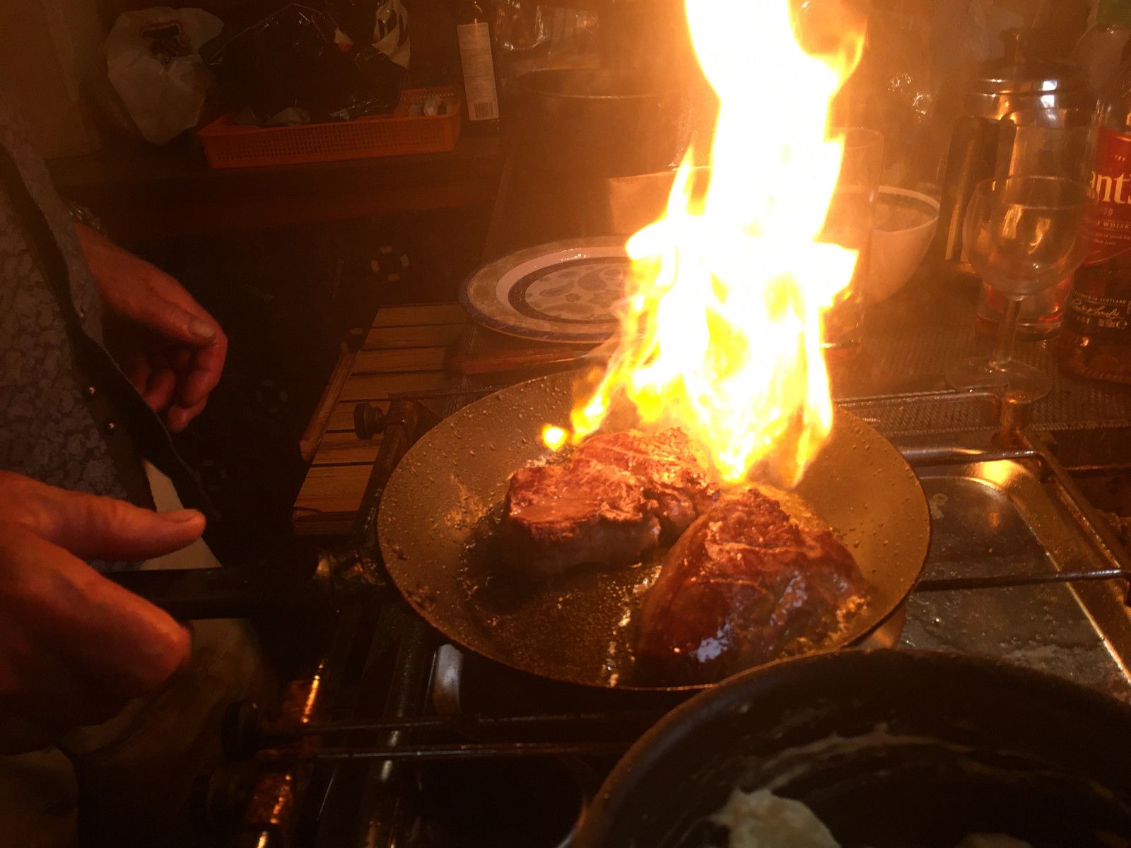 Dinner in the making
