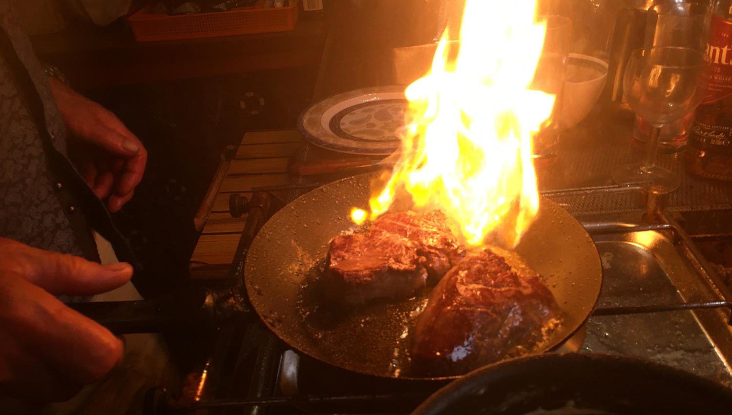 Dinner in the making