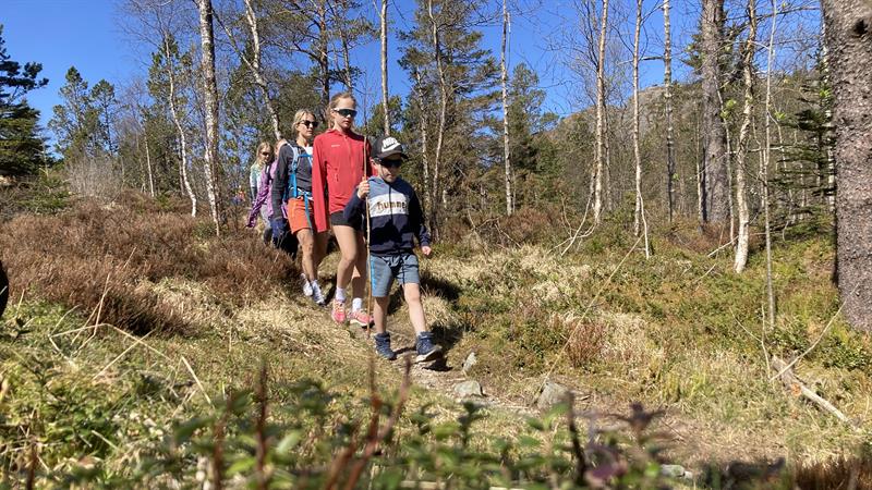 Family hike