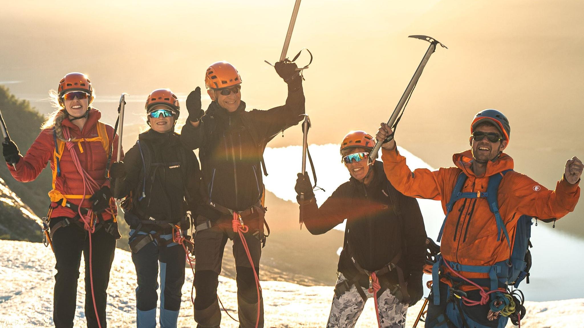 A glacier trek on Svartisen