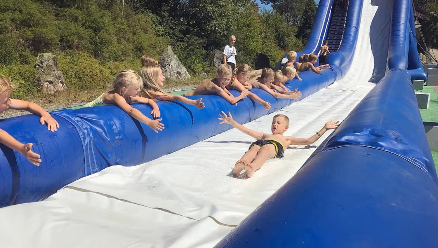 Uteaktiviteter i Mineralparken