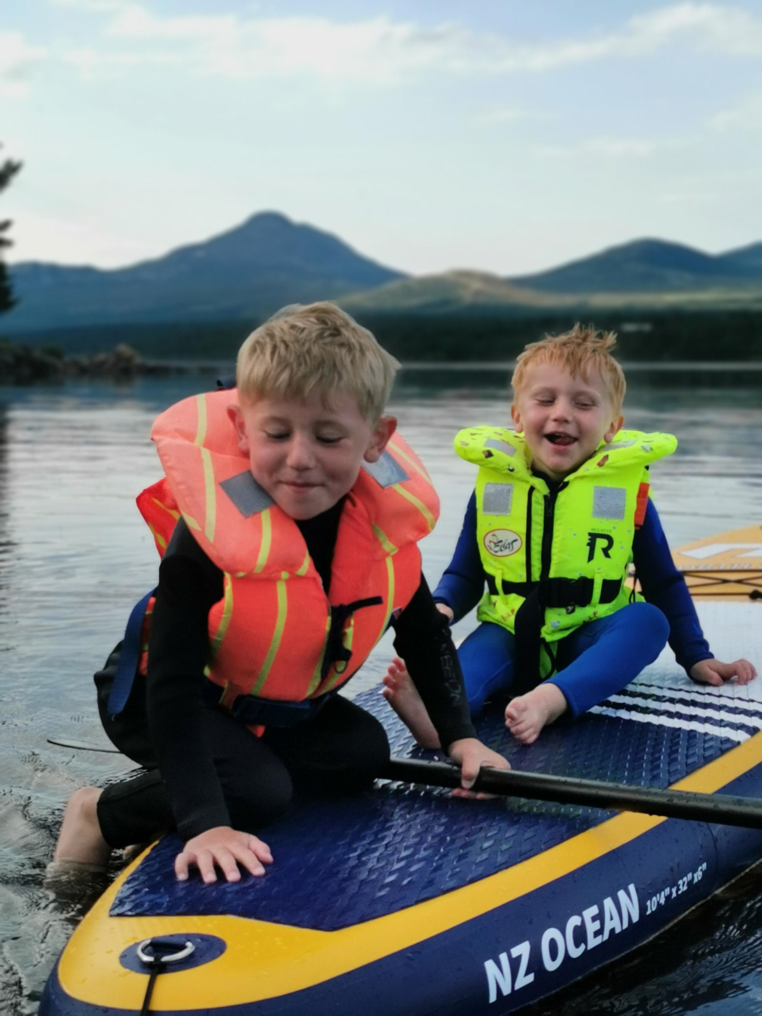 SUP ved Johnsgård i Sømådalen