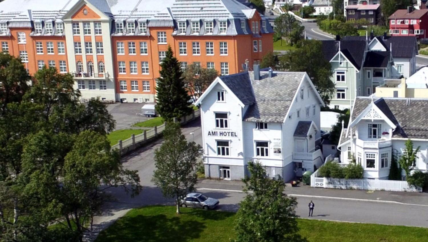 Utsikten over hotellet