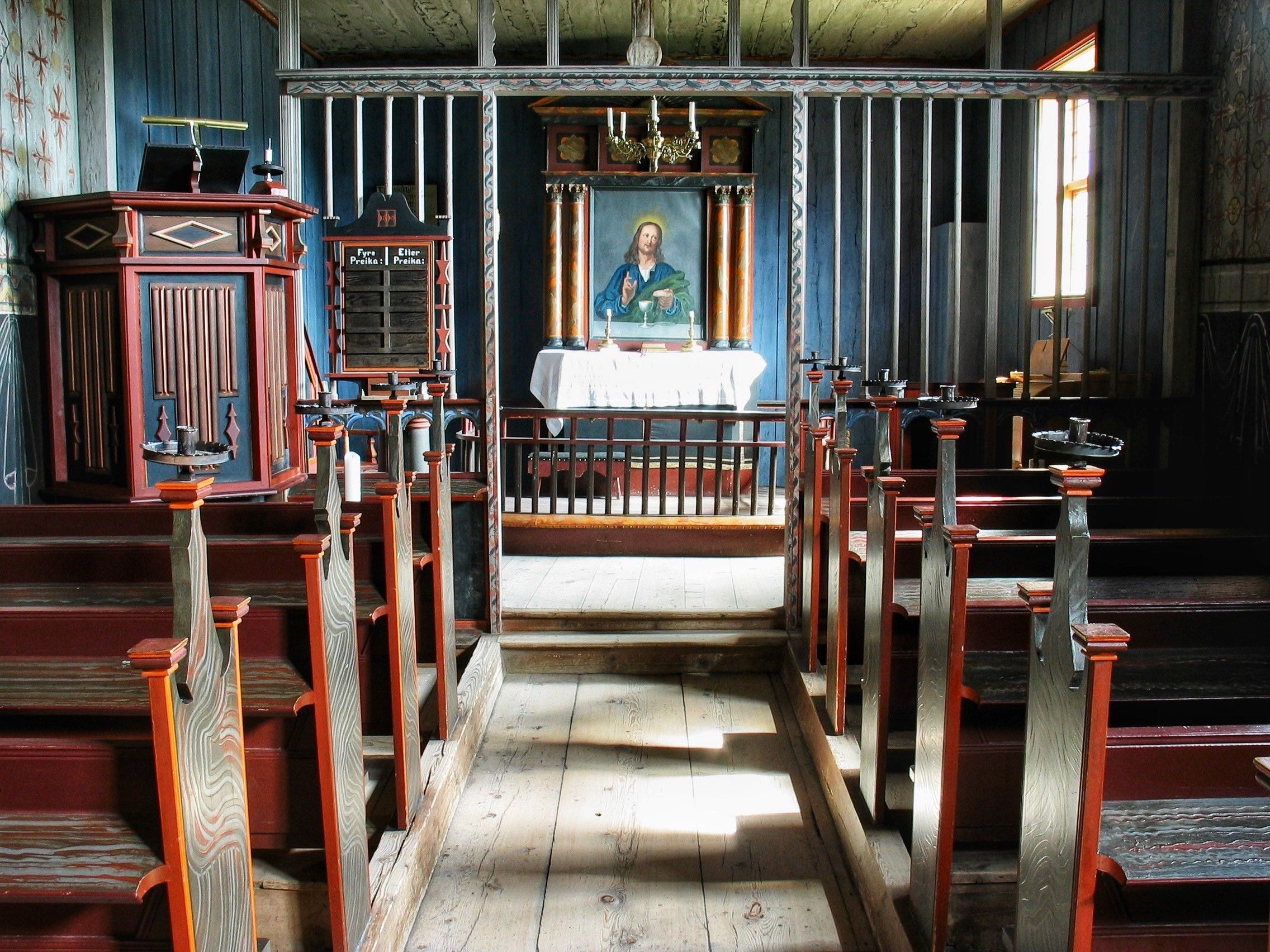 Eidsborg stave church, Vest-Telemark Museum.