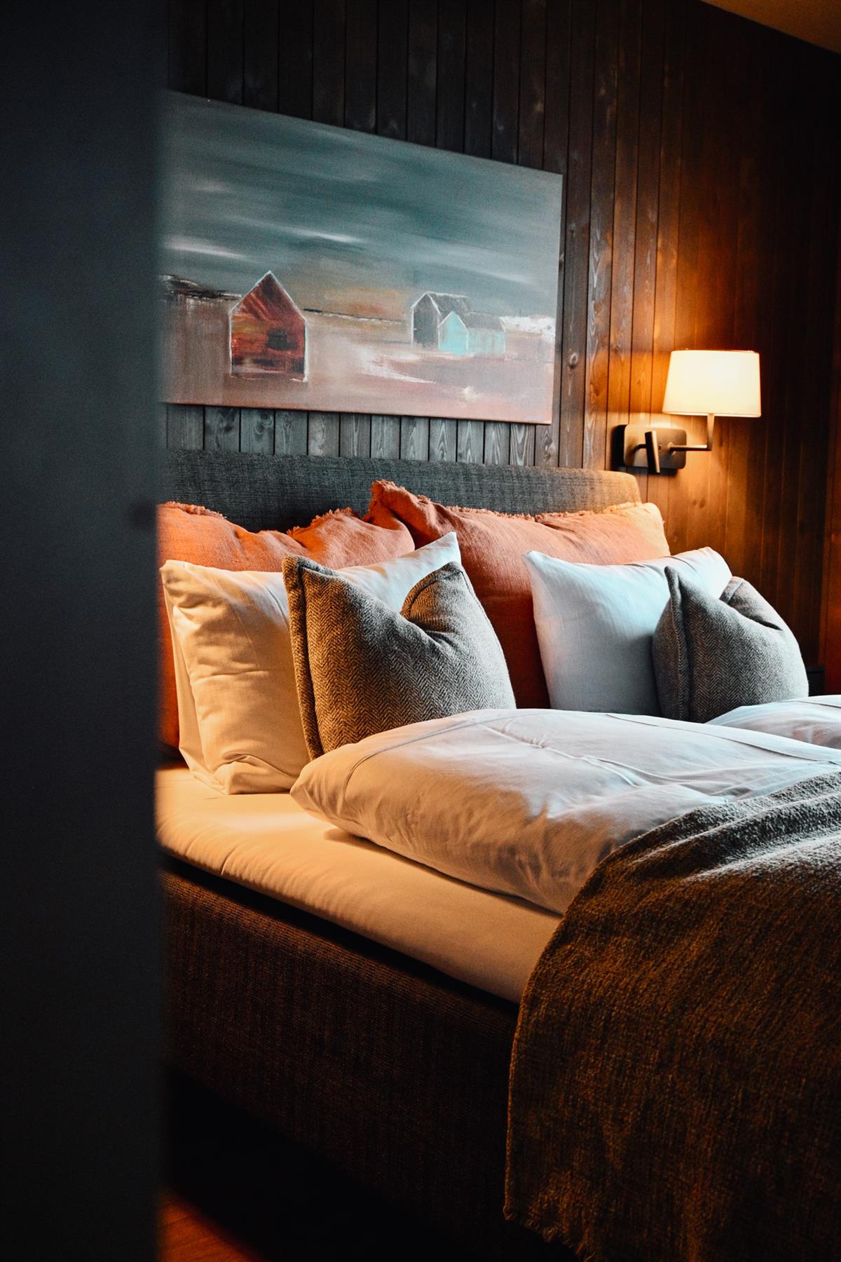 Bedroom at Pellestova Hotel