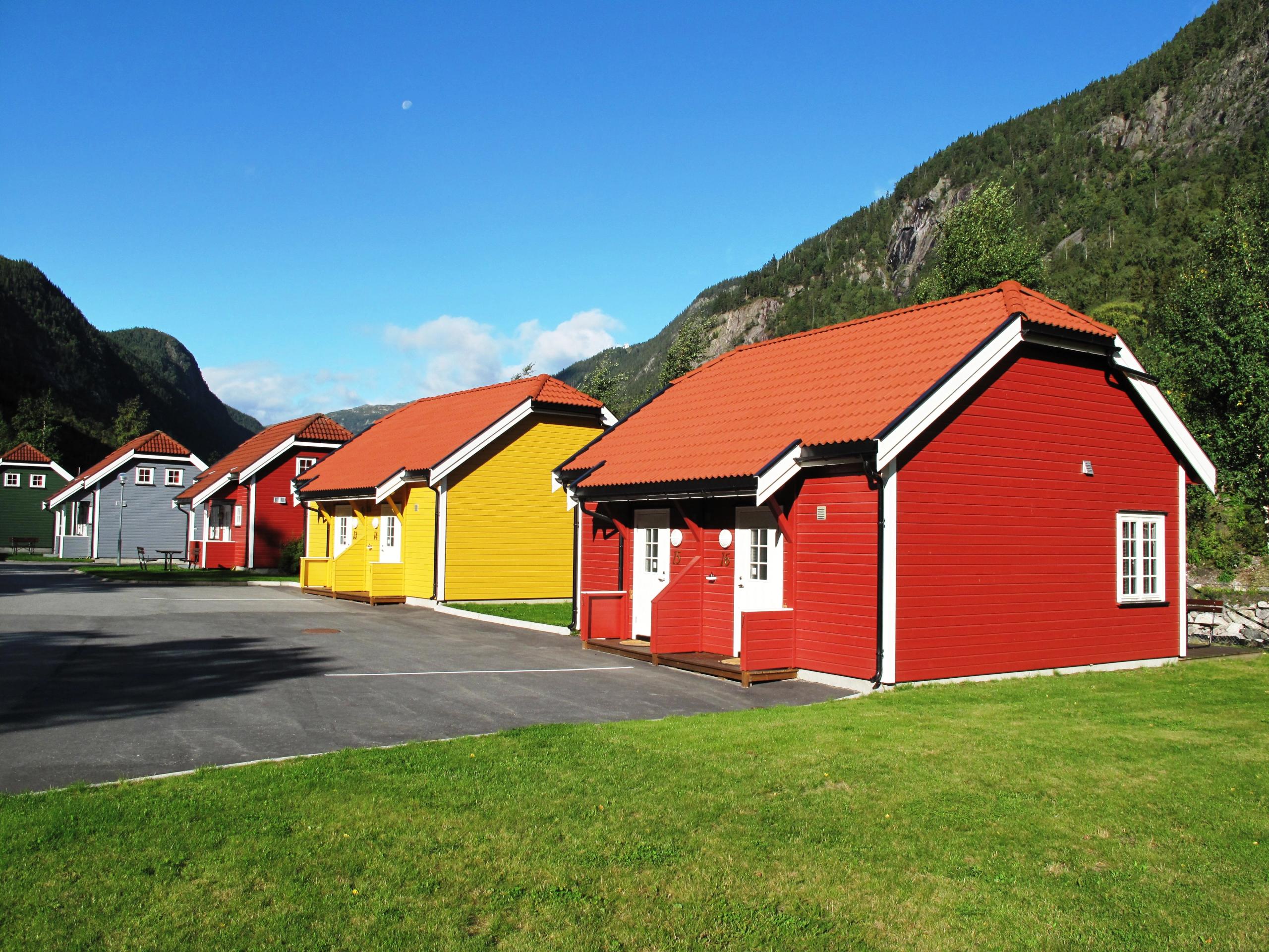 Rjukan hytteby har hytter som er kopier av de første arbeiderboligene på Rjukan