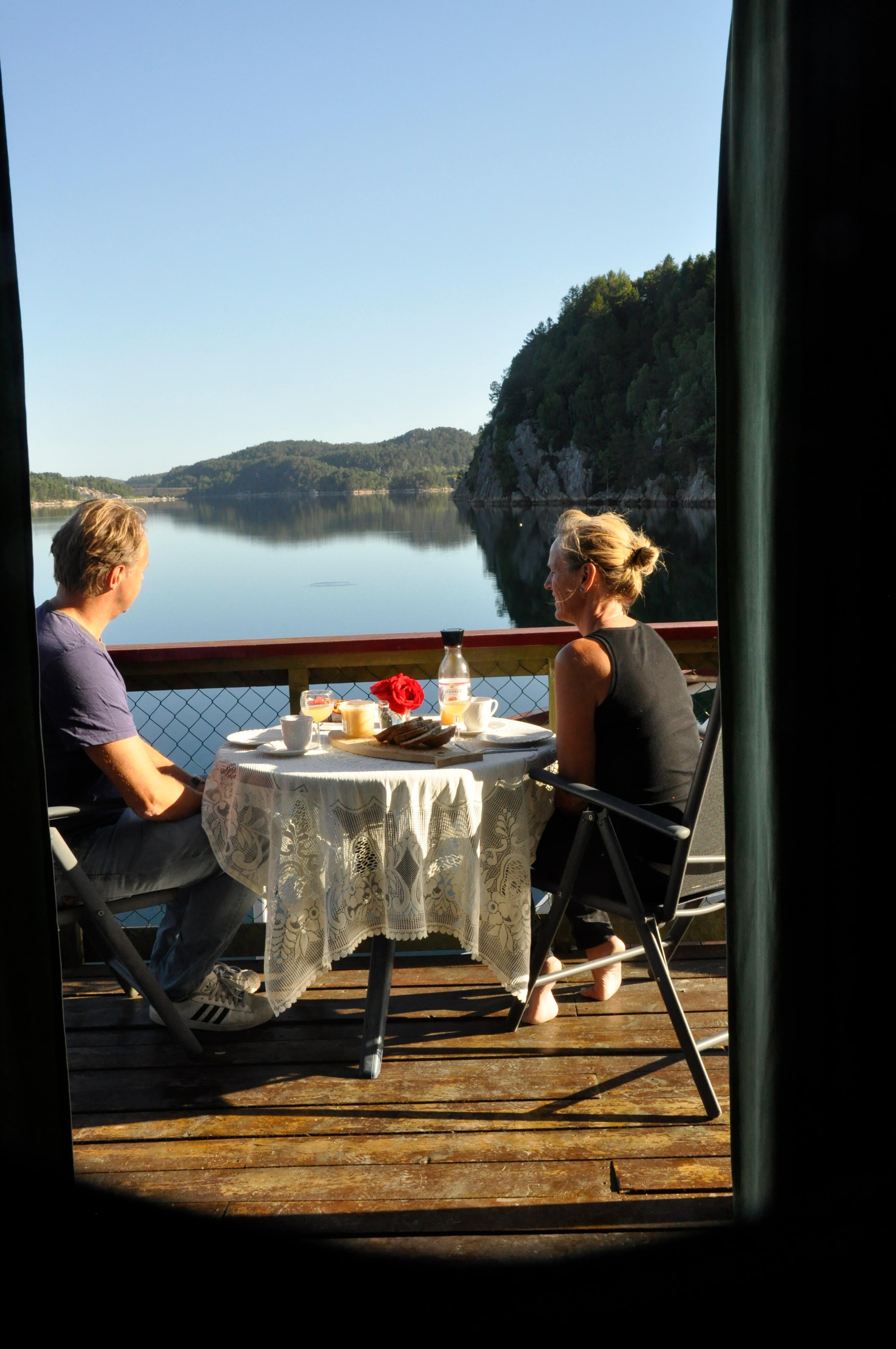 Frokost ute