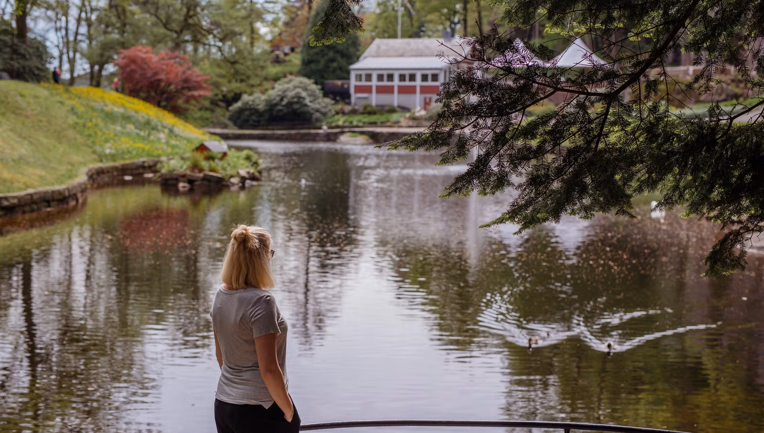 Ravnedalen nature park in Kristiansand