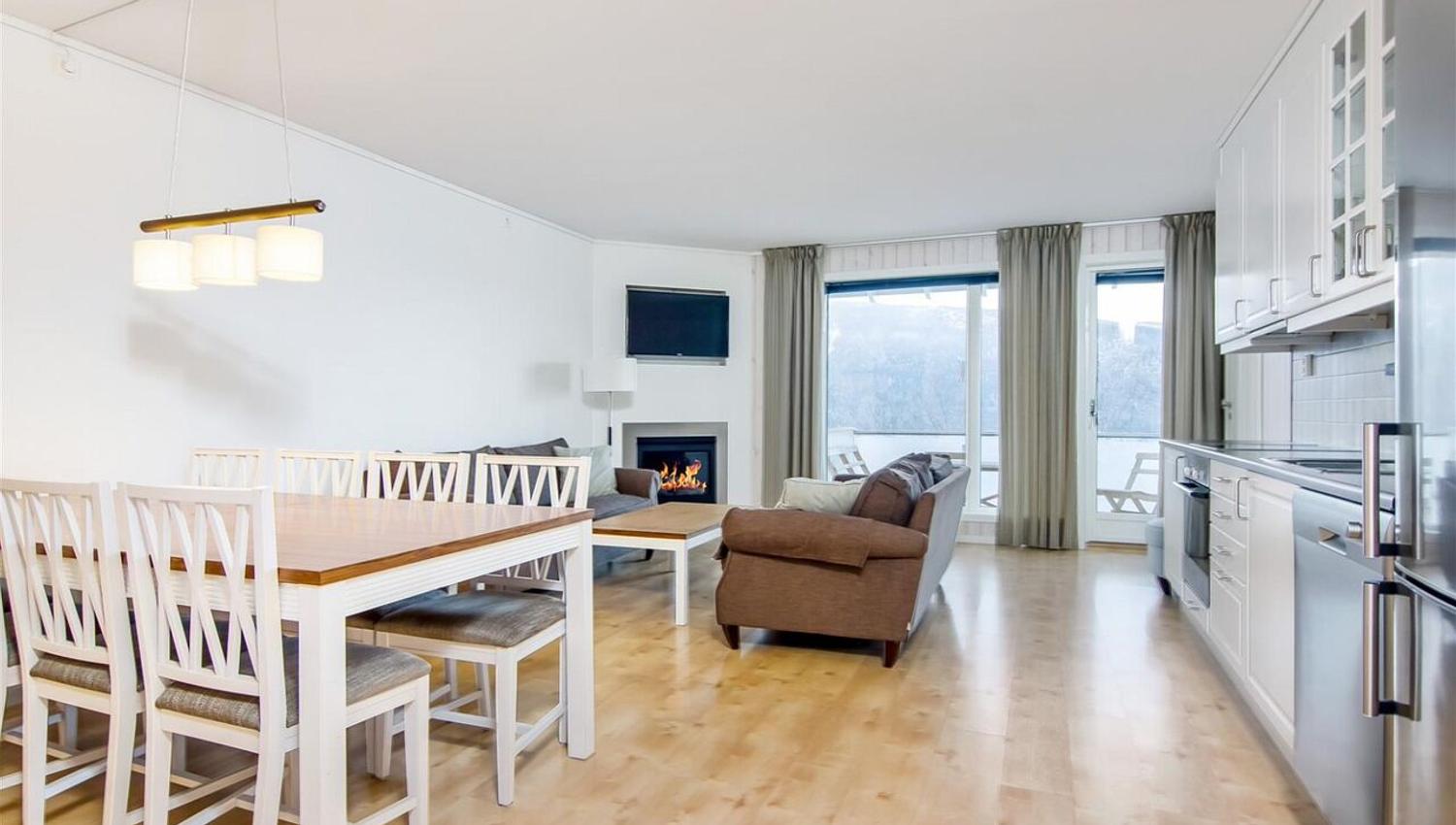 Apartment, living room Nermotunet