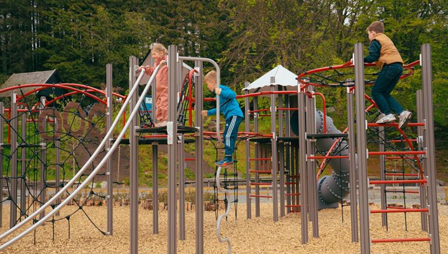 Playgound at Fløyen