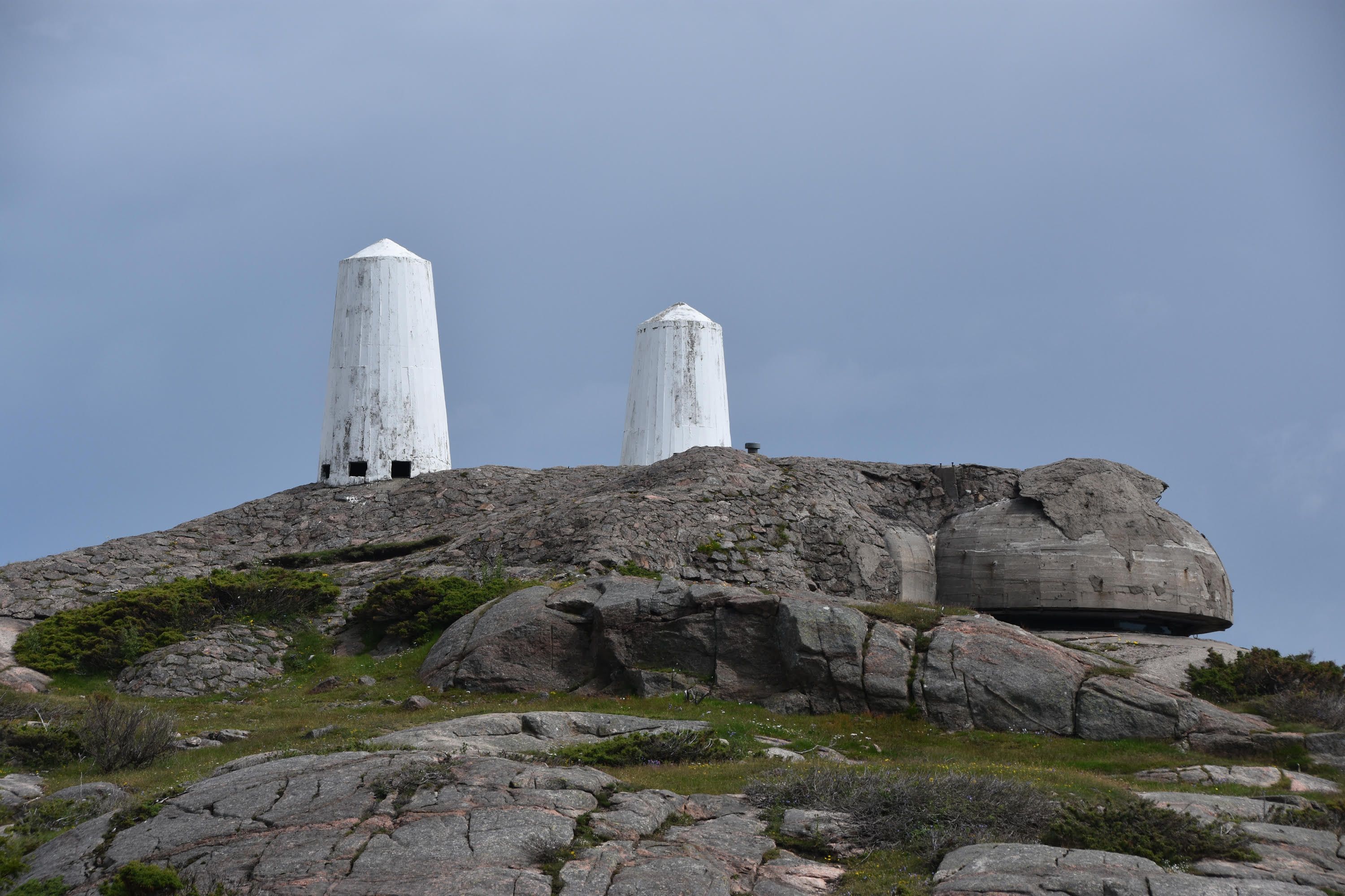Kystfortet på Helgøya i Ny-Hellesund