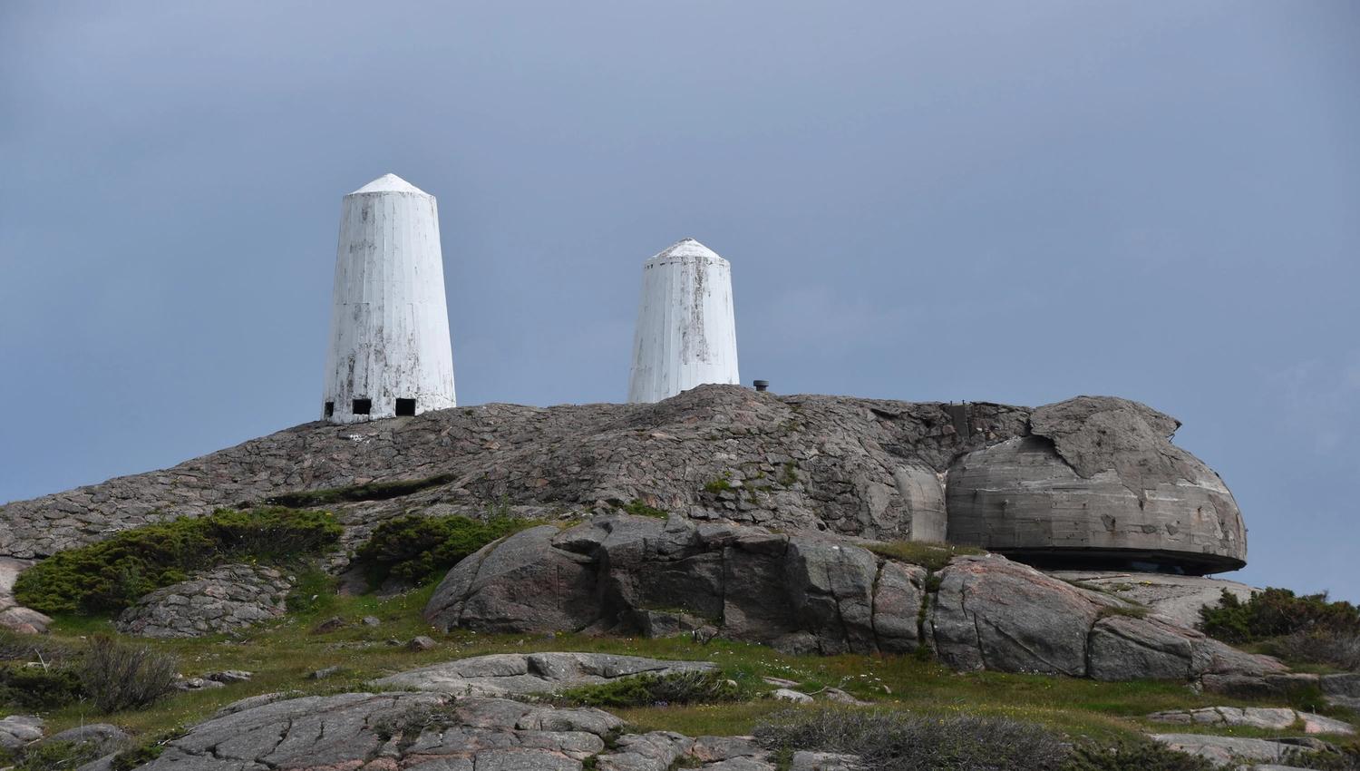 Kystfortet på Helgøya i Ny-Hellesund