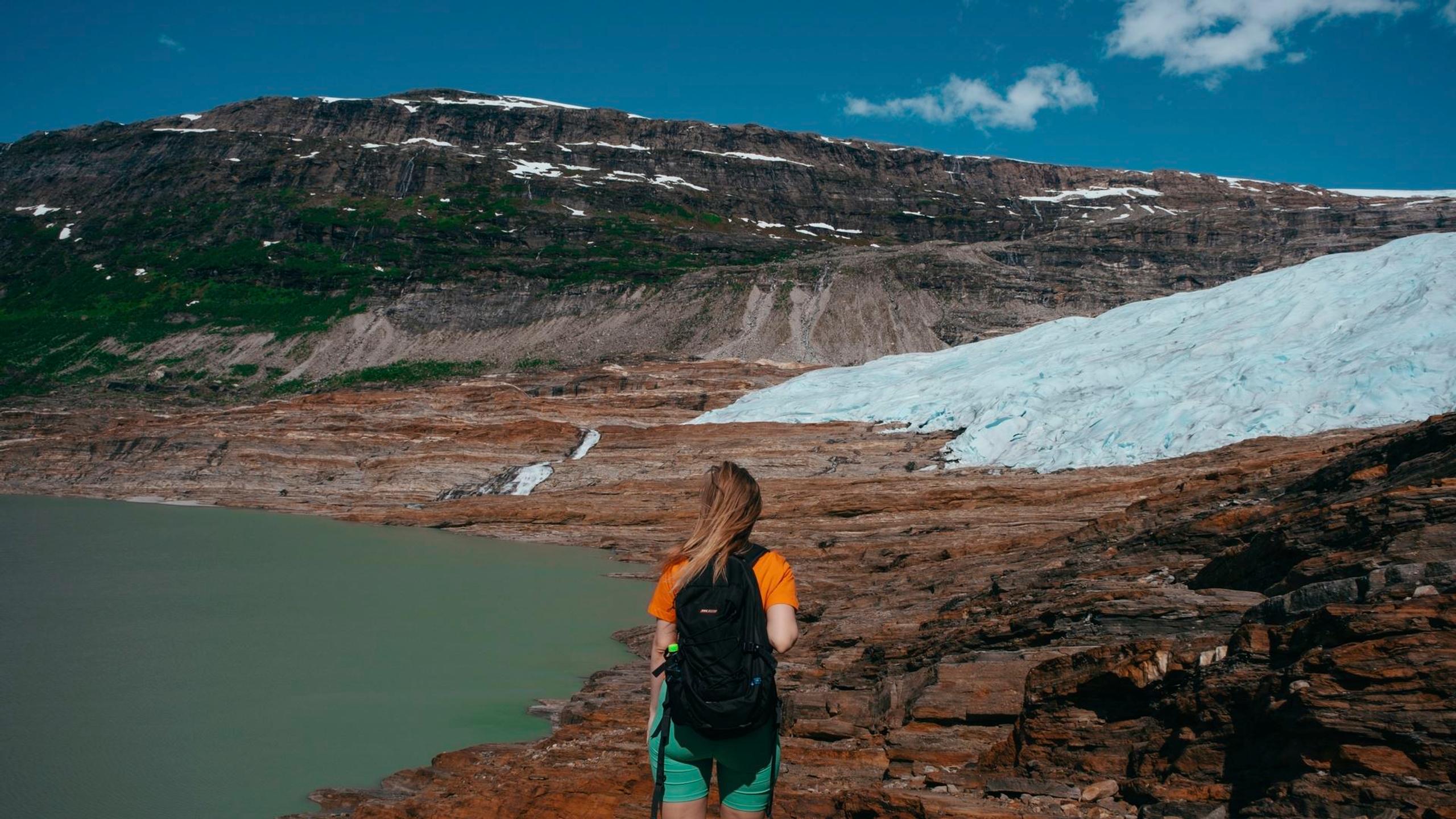 Austerdalsisen glacier in Rana – Svartisen by Saltfjellet