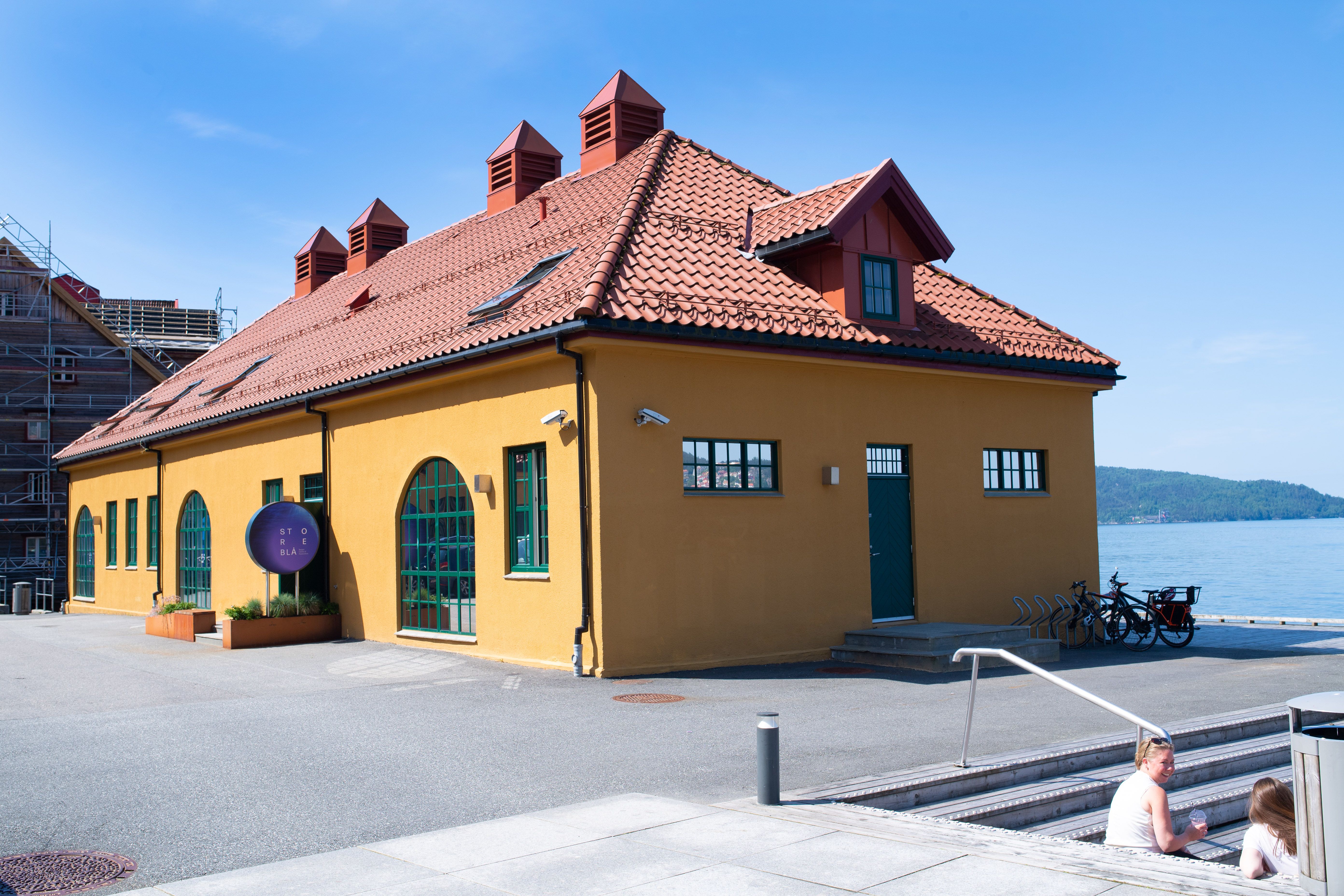 Storeblå visningssenter for havbruk