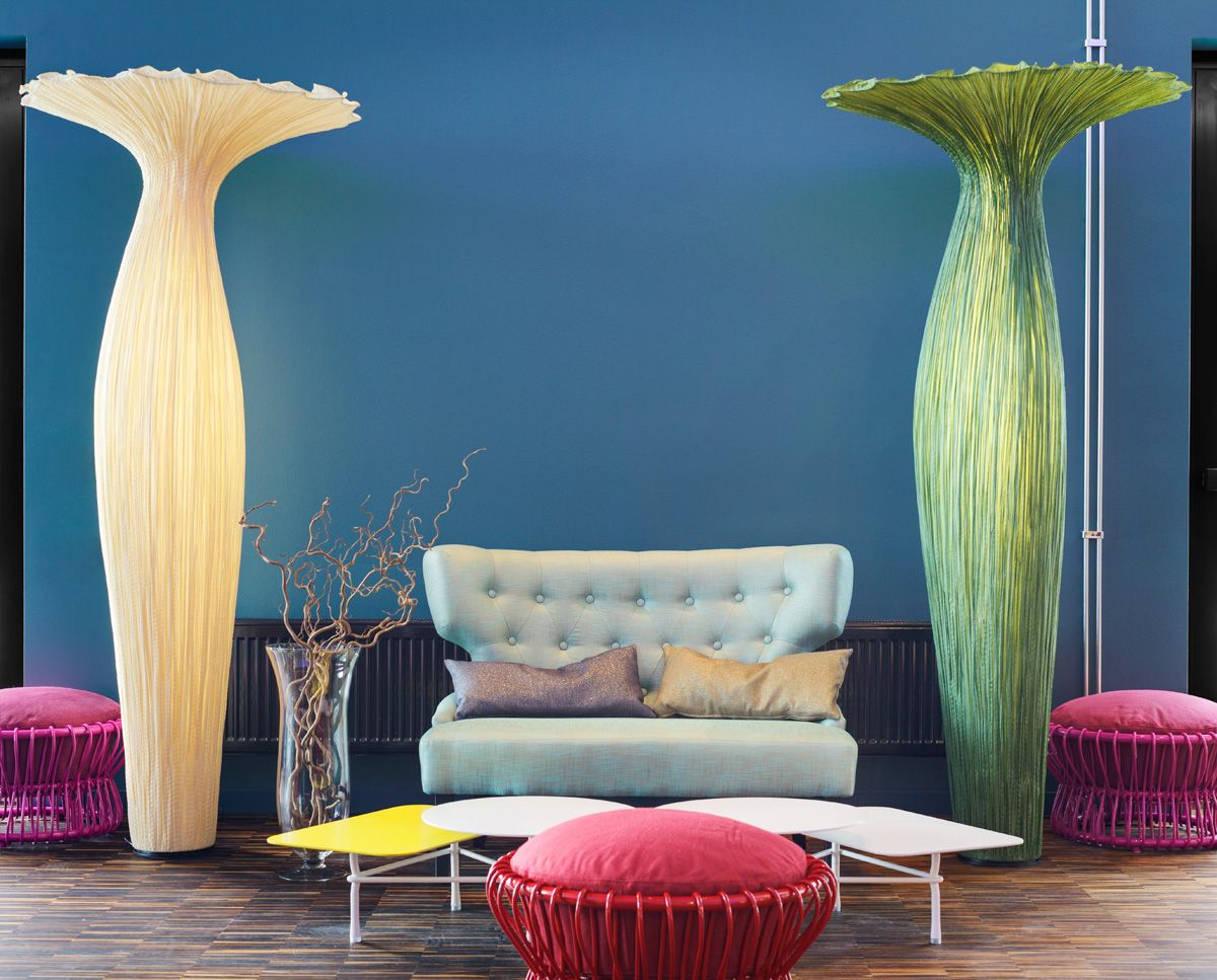 colorful interiors