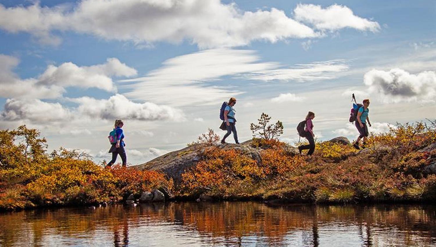 på tur til Hægefjell