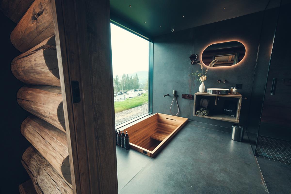Bathroom in stabburs suite number 1