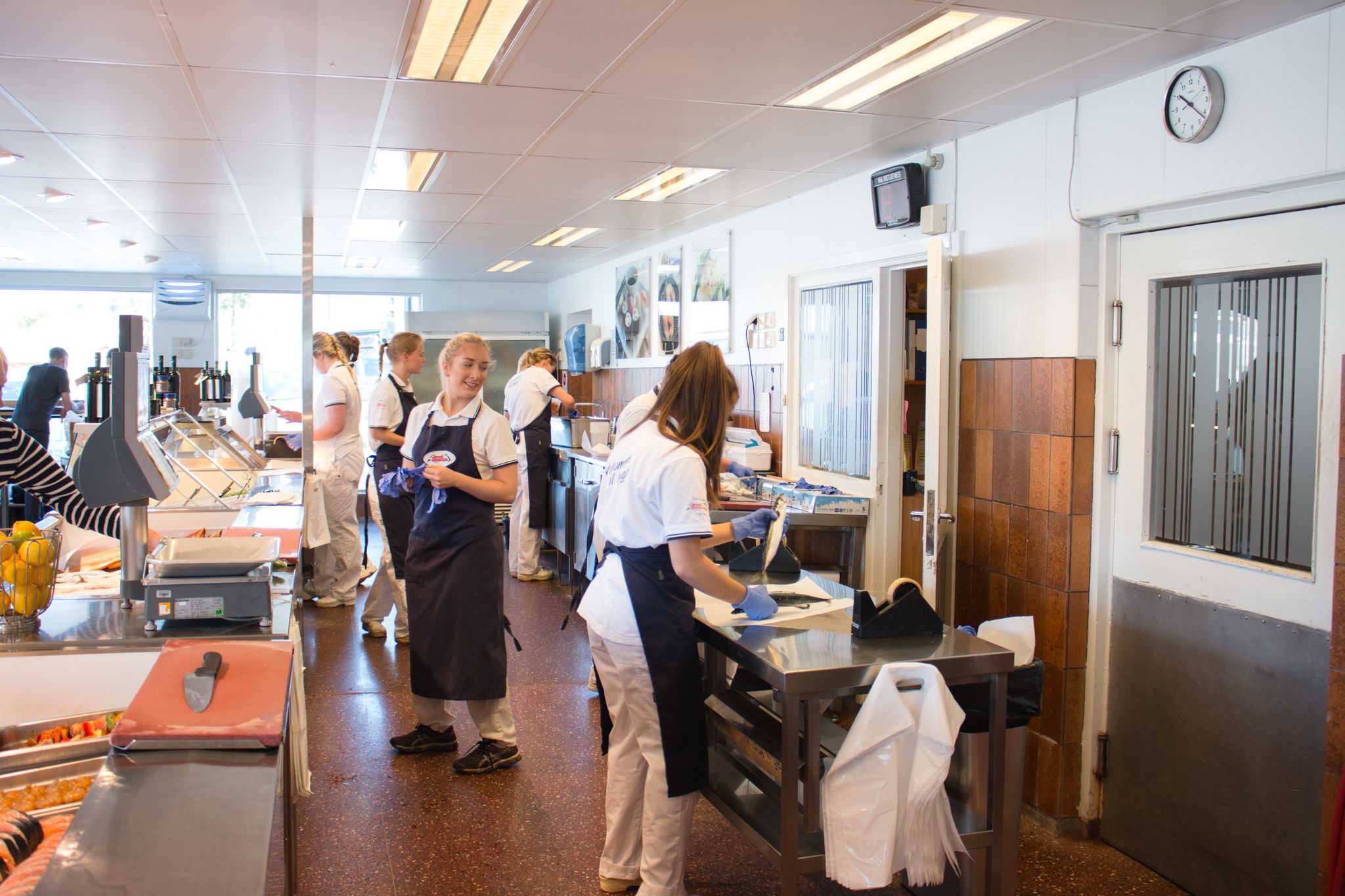 Ansatte på Brødrene Berggren