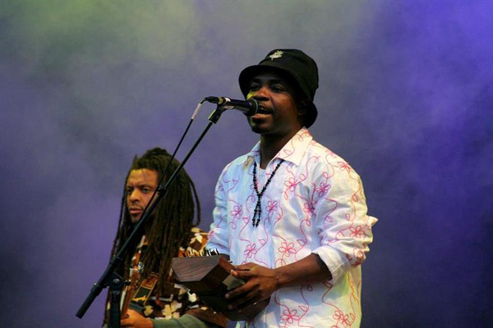 Artists on stage