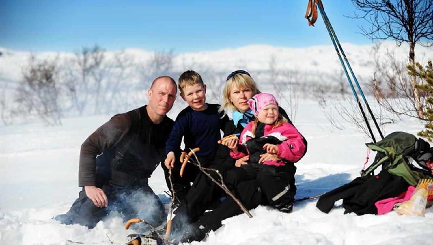 Godt med pause for hele familien