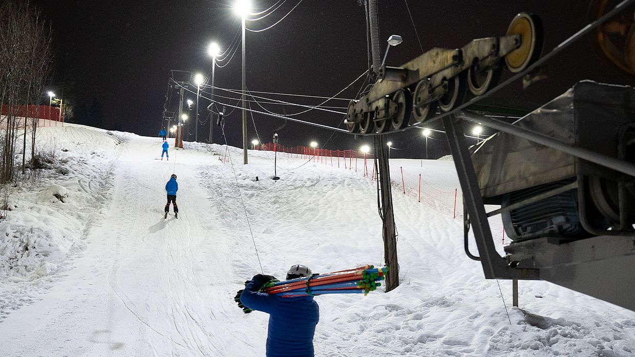 Hovdebakken skitrekk alpinbakke slalombakke