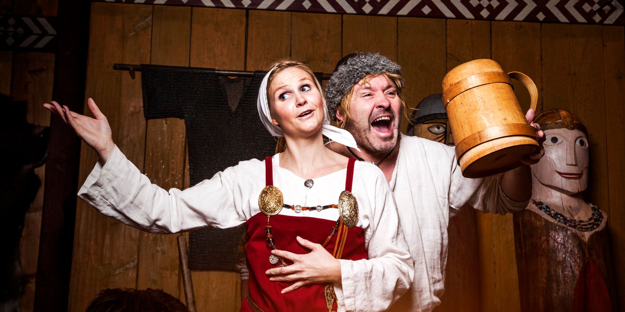Stiklestadir at Stiklestad National Cultural Centre - Entertainment/dining experience from the viking era