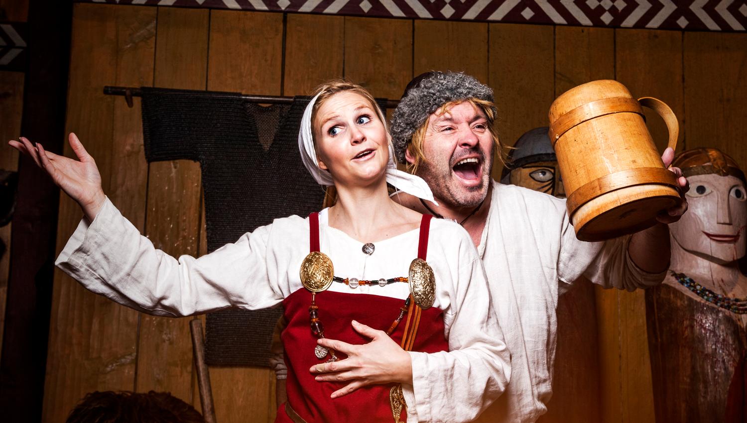 Stiklestadir at Stiklestad National Cultural Centre - Entertainment/dining experience from the viking era