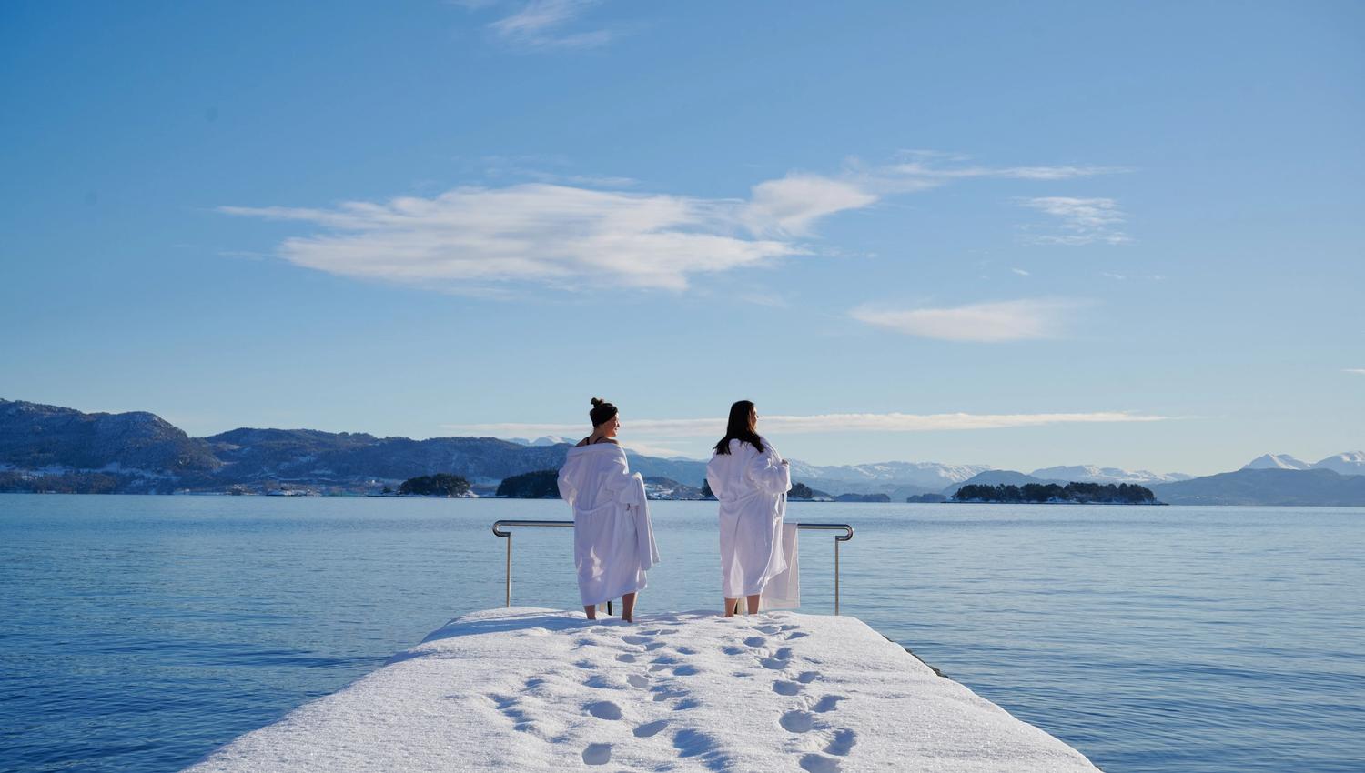 15.Have a swin in the fjord - all year around