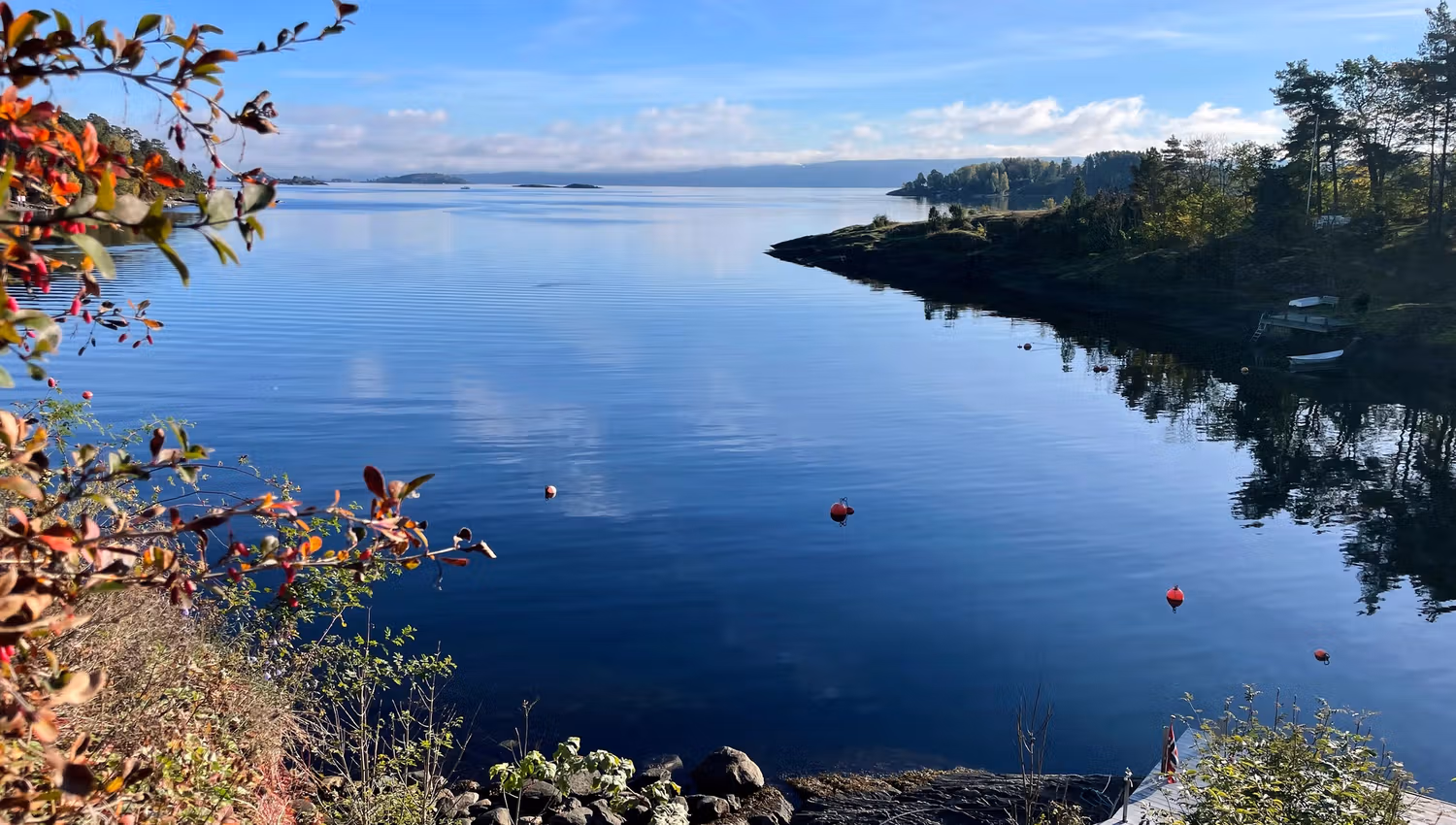 Sea view, calm water