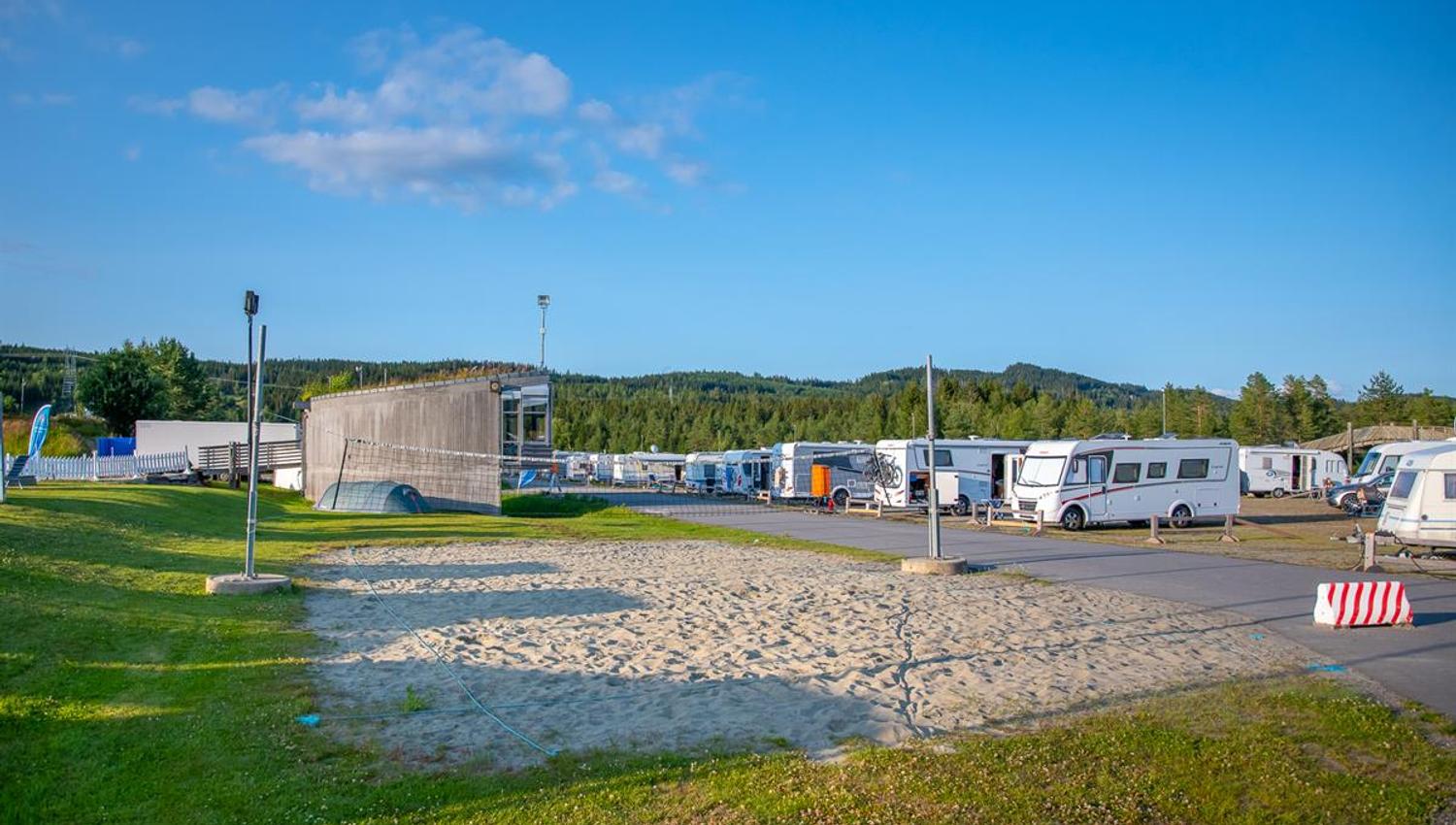 Camping i Lillehammer, Birkebeineren skistadion