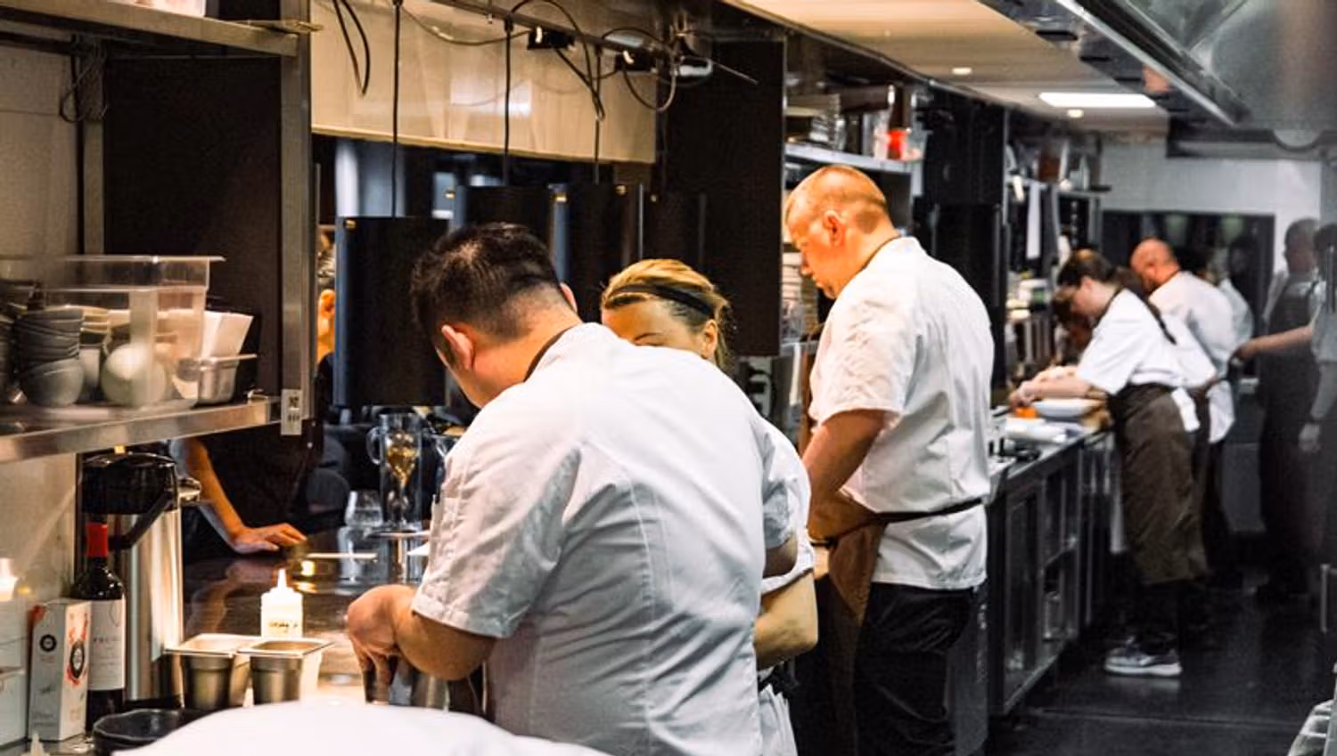 Chefs in the kitchen