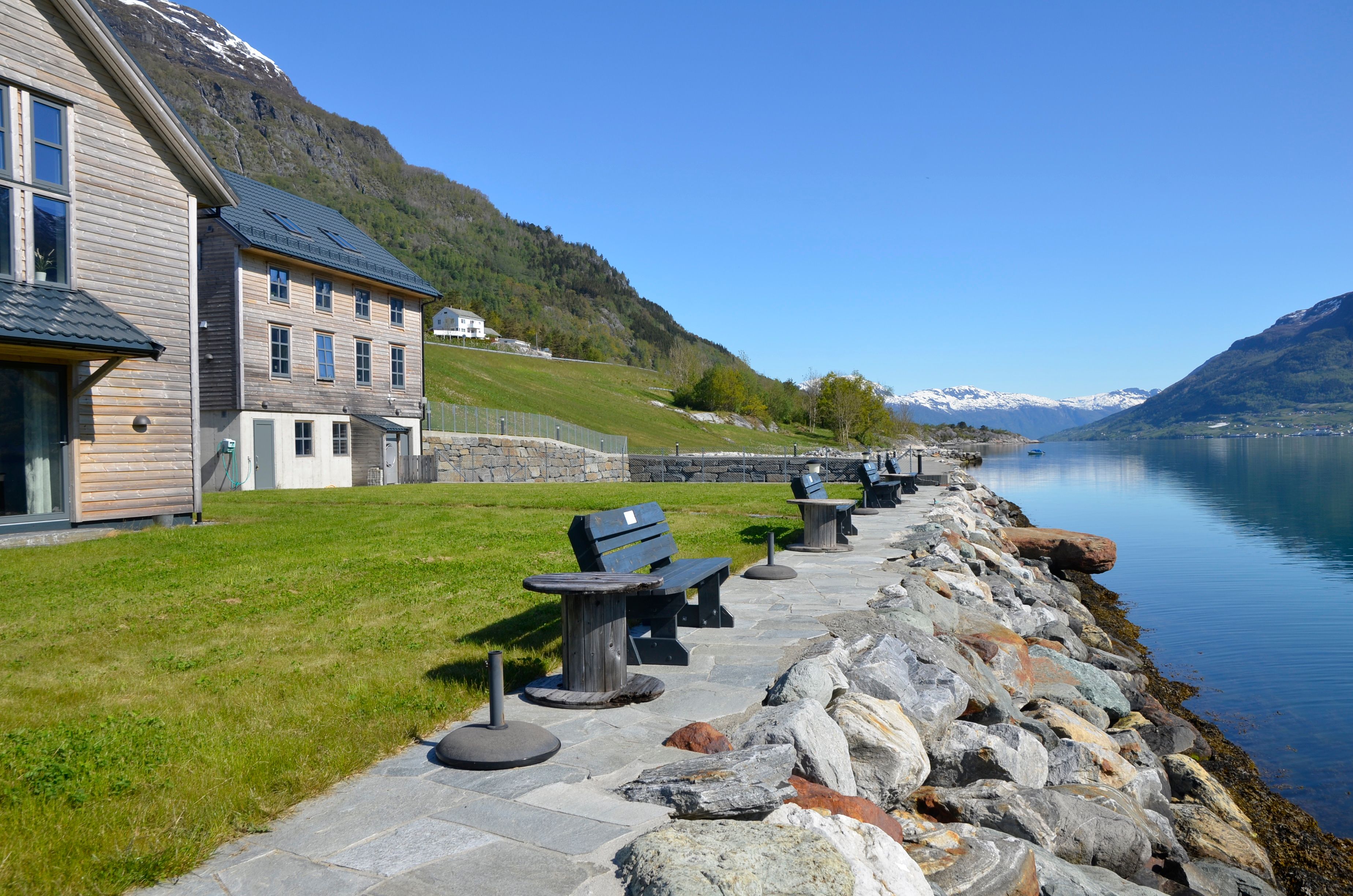 Fjordapartments with a view of the fjord
