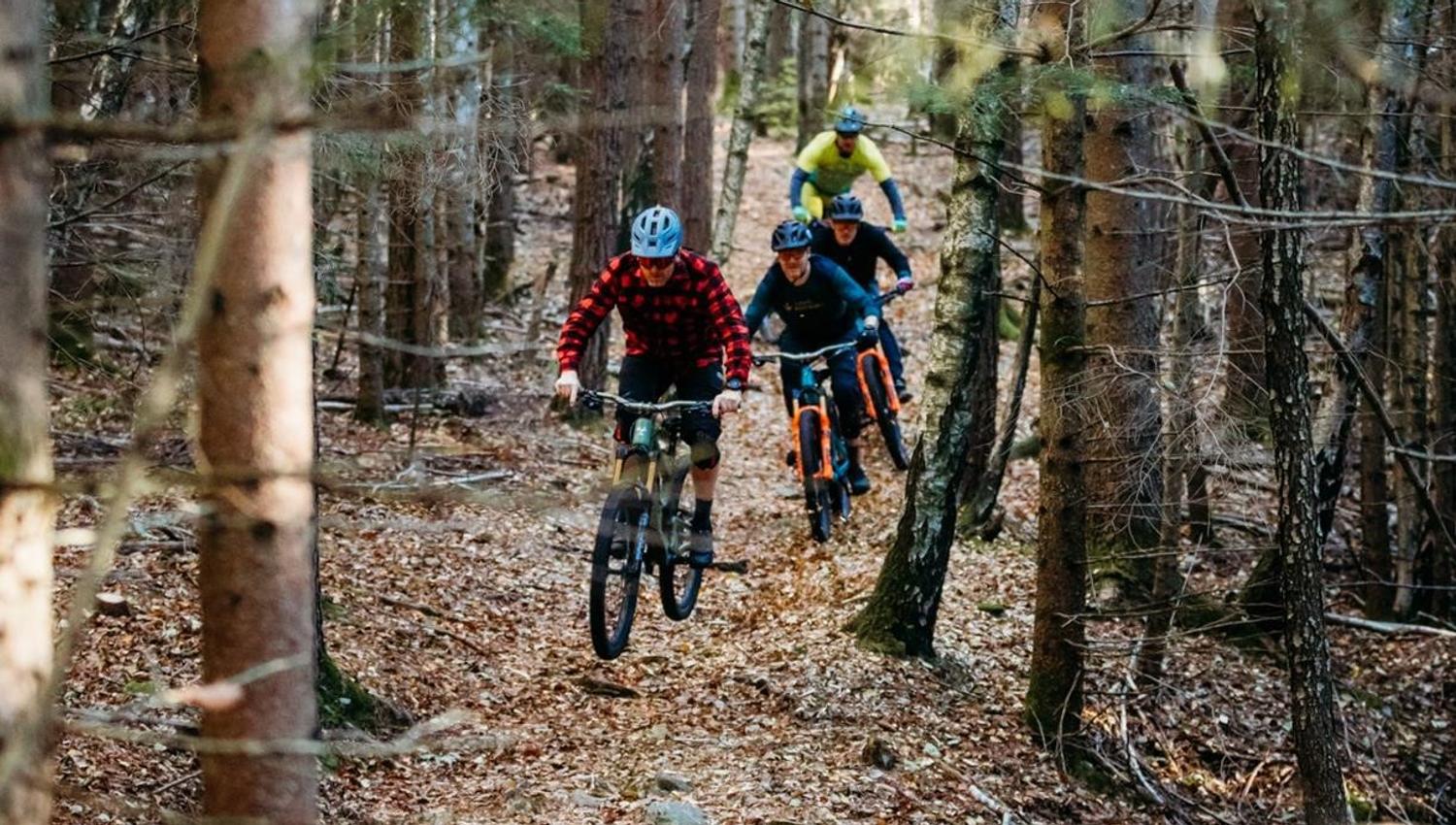Trail cycling in the archipelago