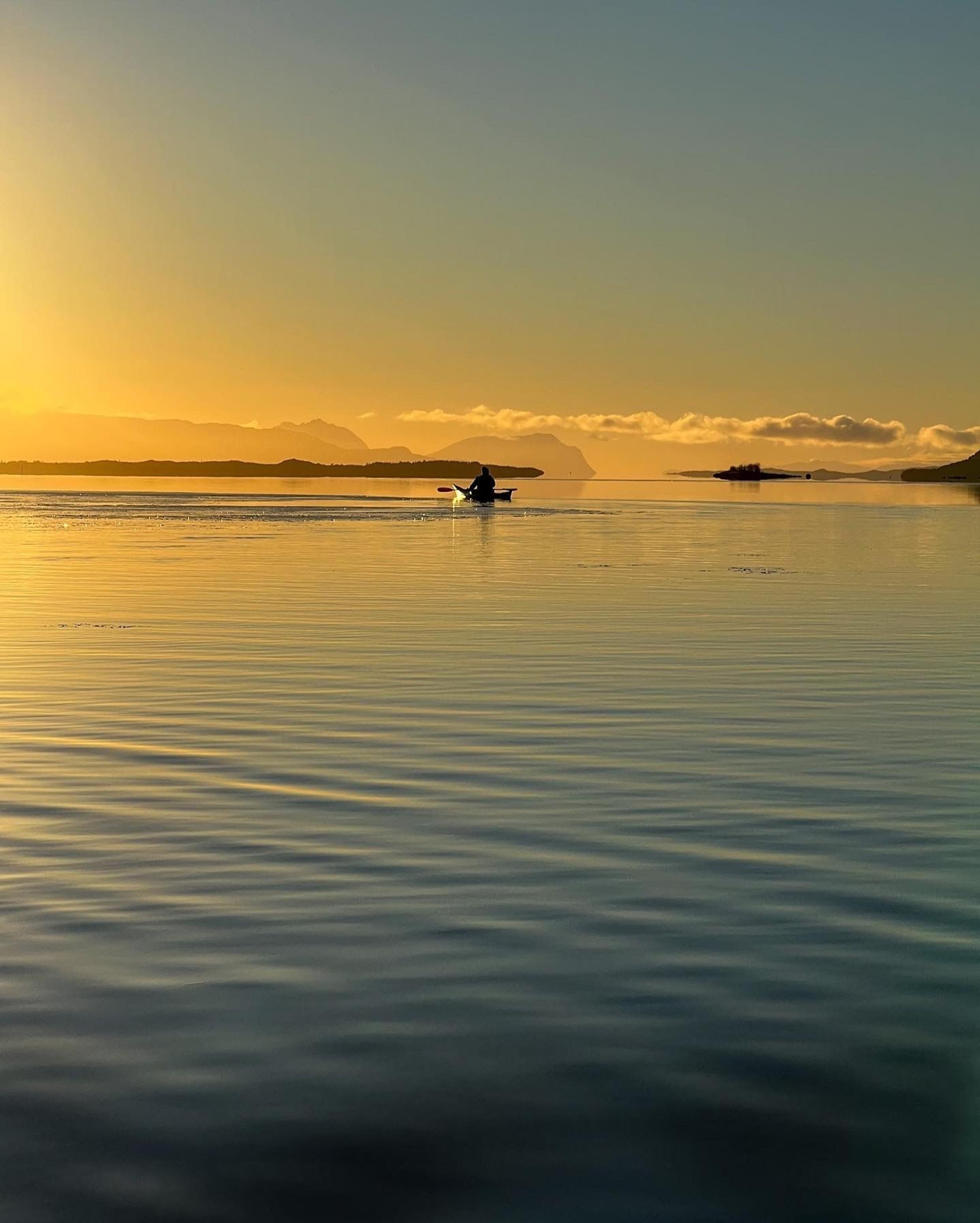 Kajakk i sommerlandet
