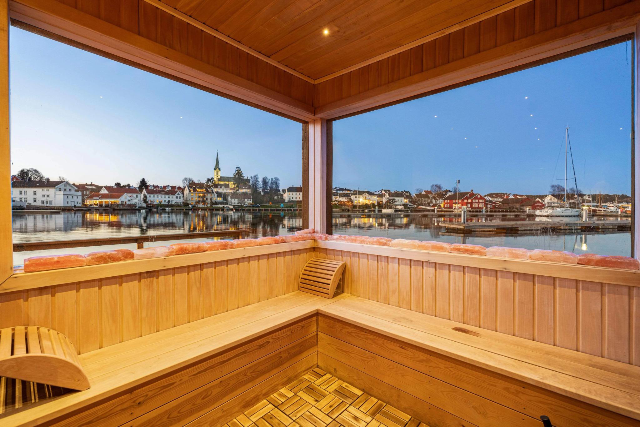 The sauna raft Lillesandkogen
