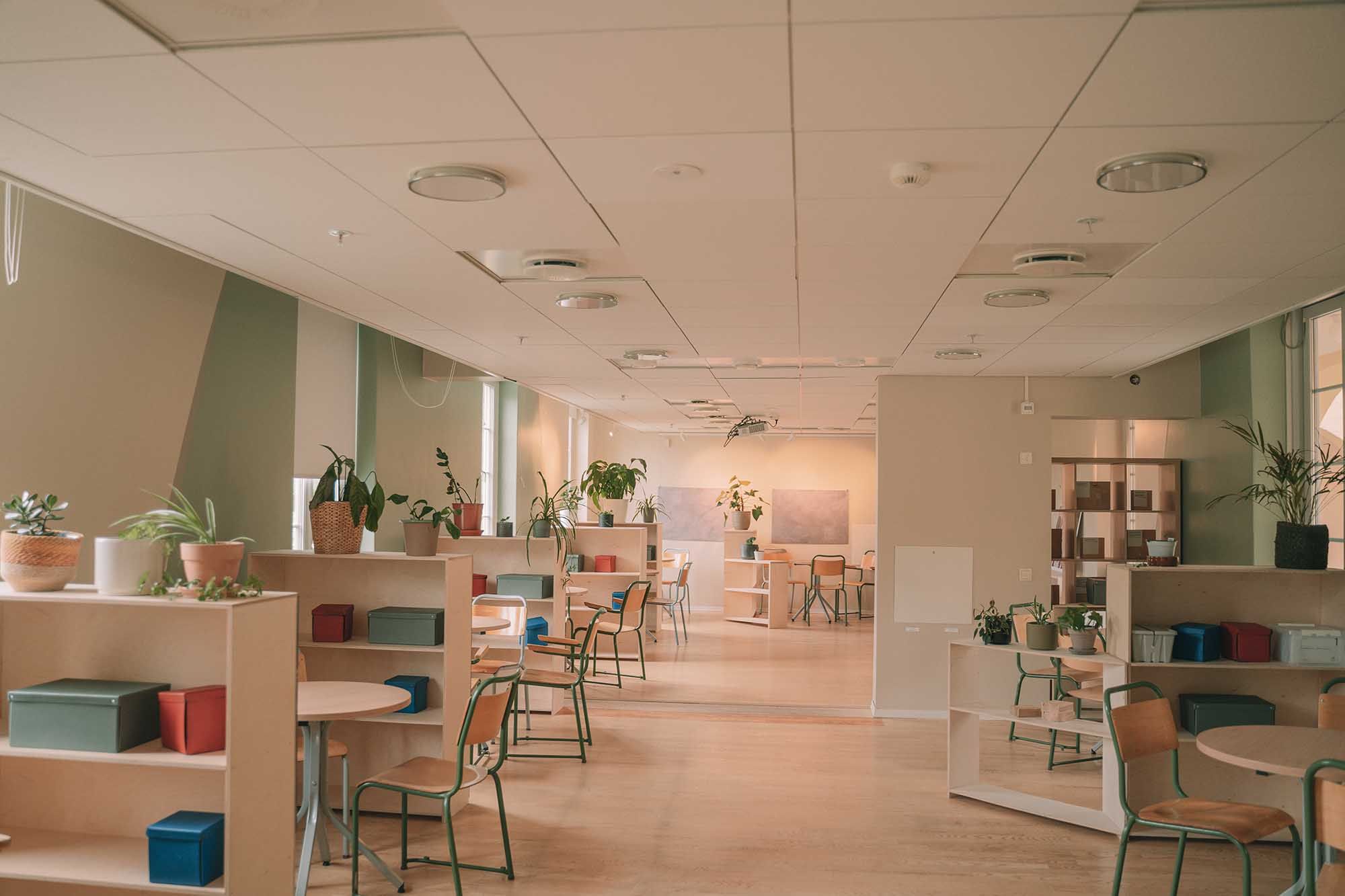 I kommandantboligen på Falstadsenteret - 1. etage