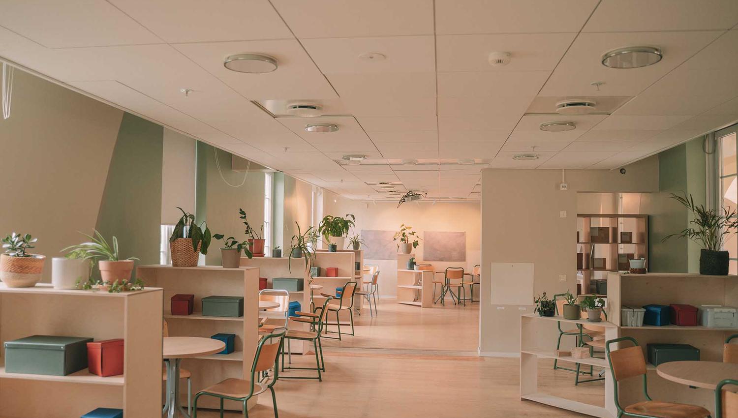I kommandantboligen på Falstadsenteret - 1. etage