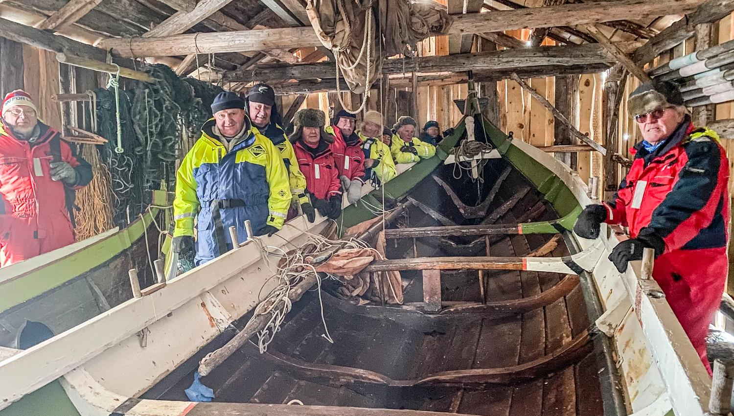Tinden Handelssted historiske båter