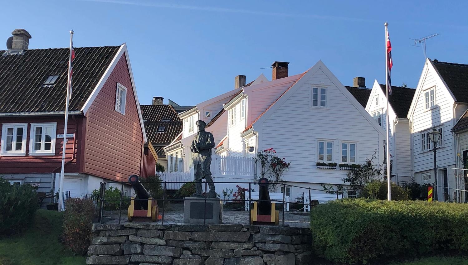 The cannons in old Stavanger