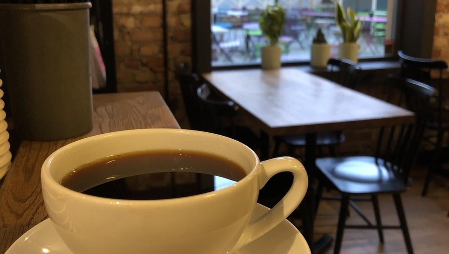 A cup of coffee