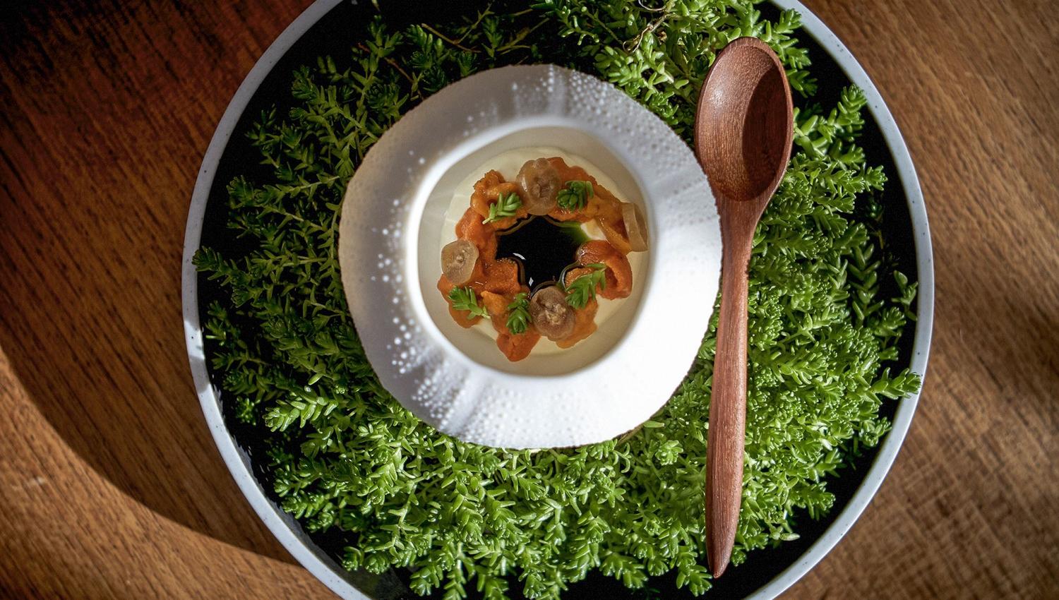 Dinner dish Kvitnes Farm