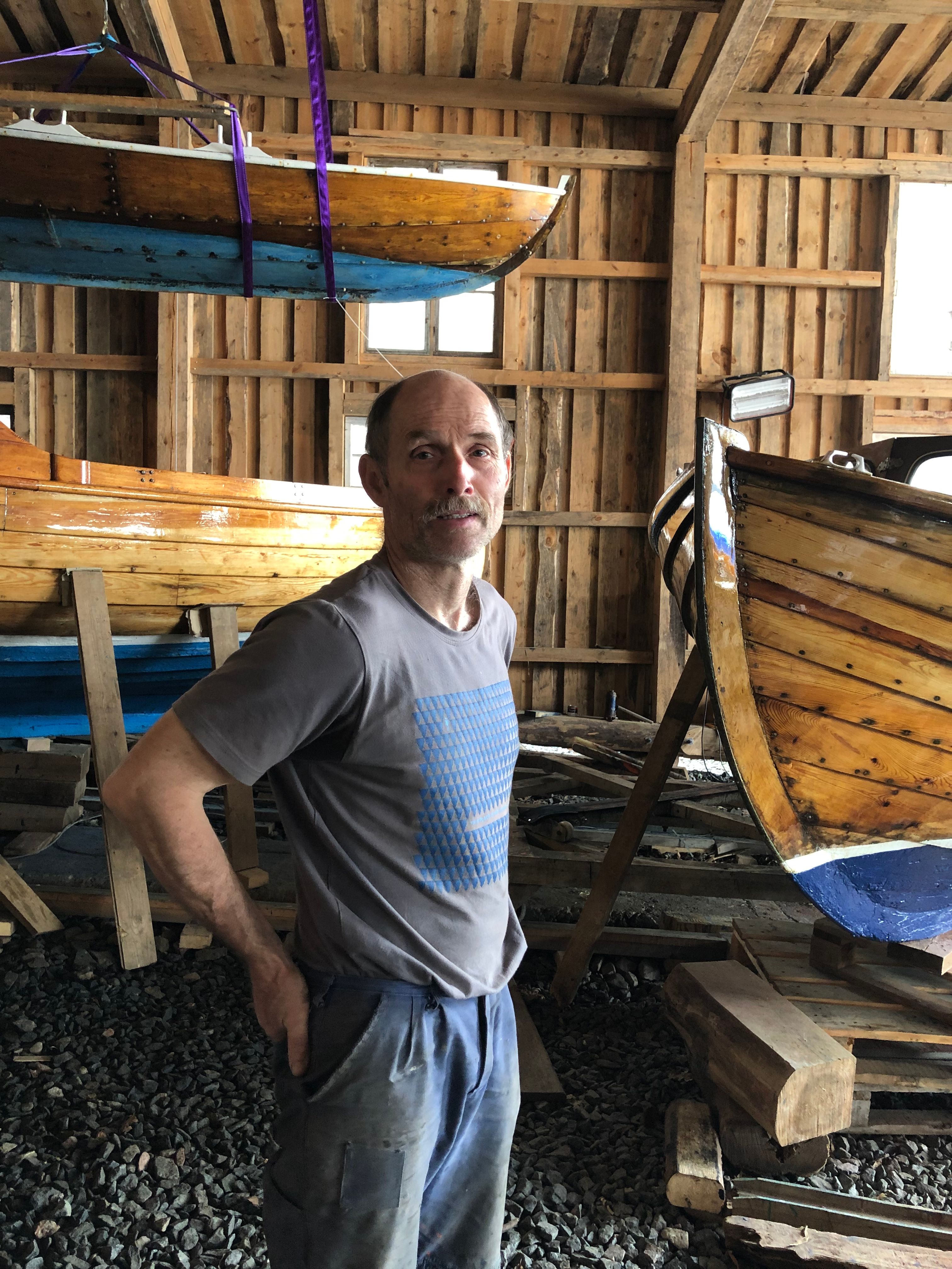 Lars Grønvold hos Risør Kystkultursenter