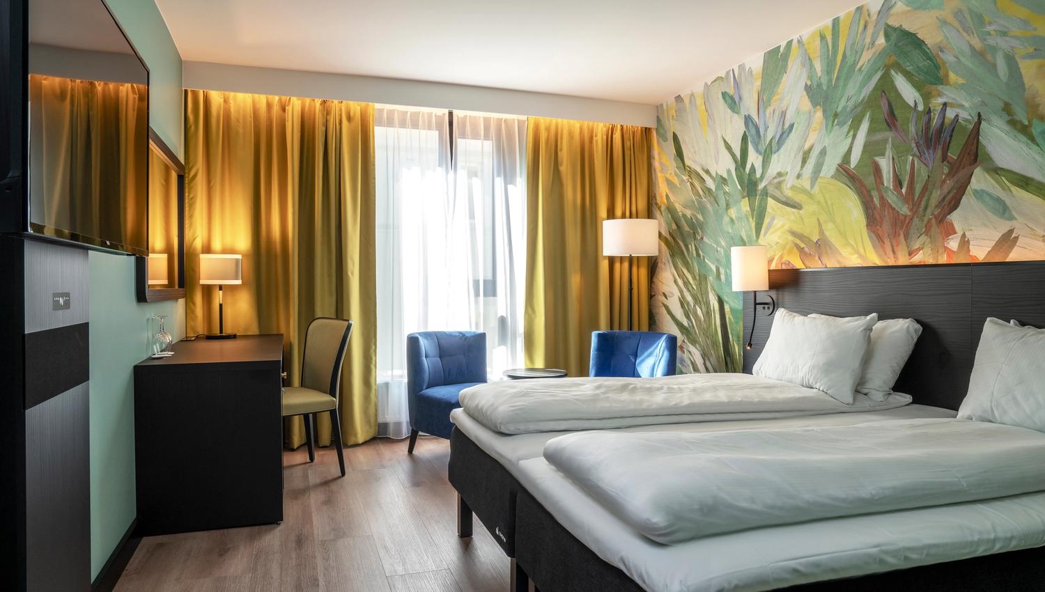 Flott standard dobbeltrom på Thon Hotel Ålesund
