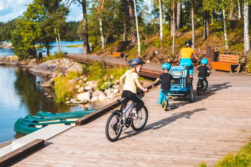 Cycling at Tangen, Ørje